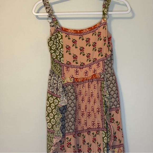 Abel the Label : Bohemian Floral Patchwork Maxi Dress - Picture 2 of 9